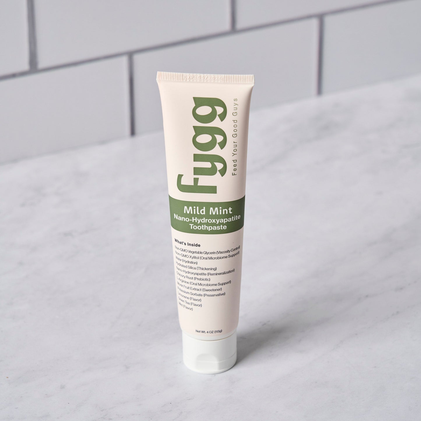 Mild Mint Nano-Hydroxyapatite Toothpaste with Prebiotics