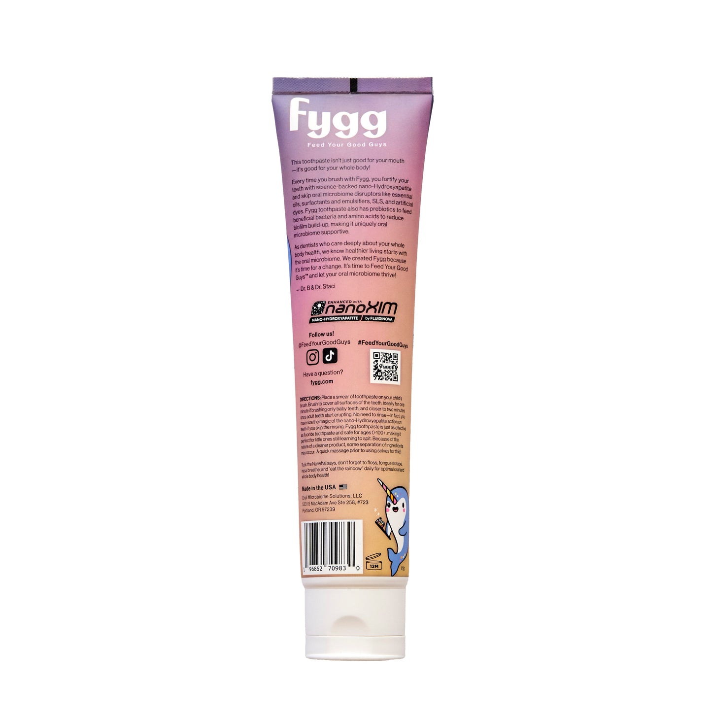 Vanilla Vibes Nano-Hydroxyapatite Toothpaste with Prebiotics