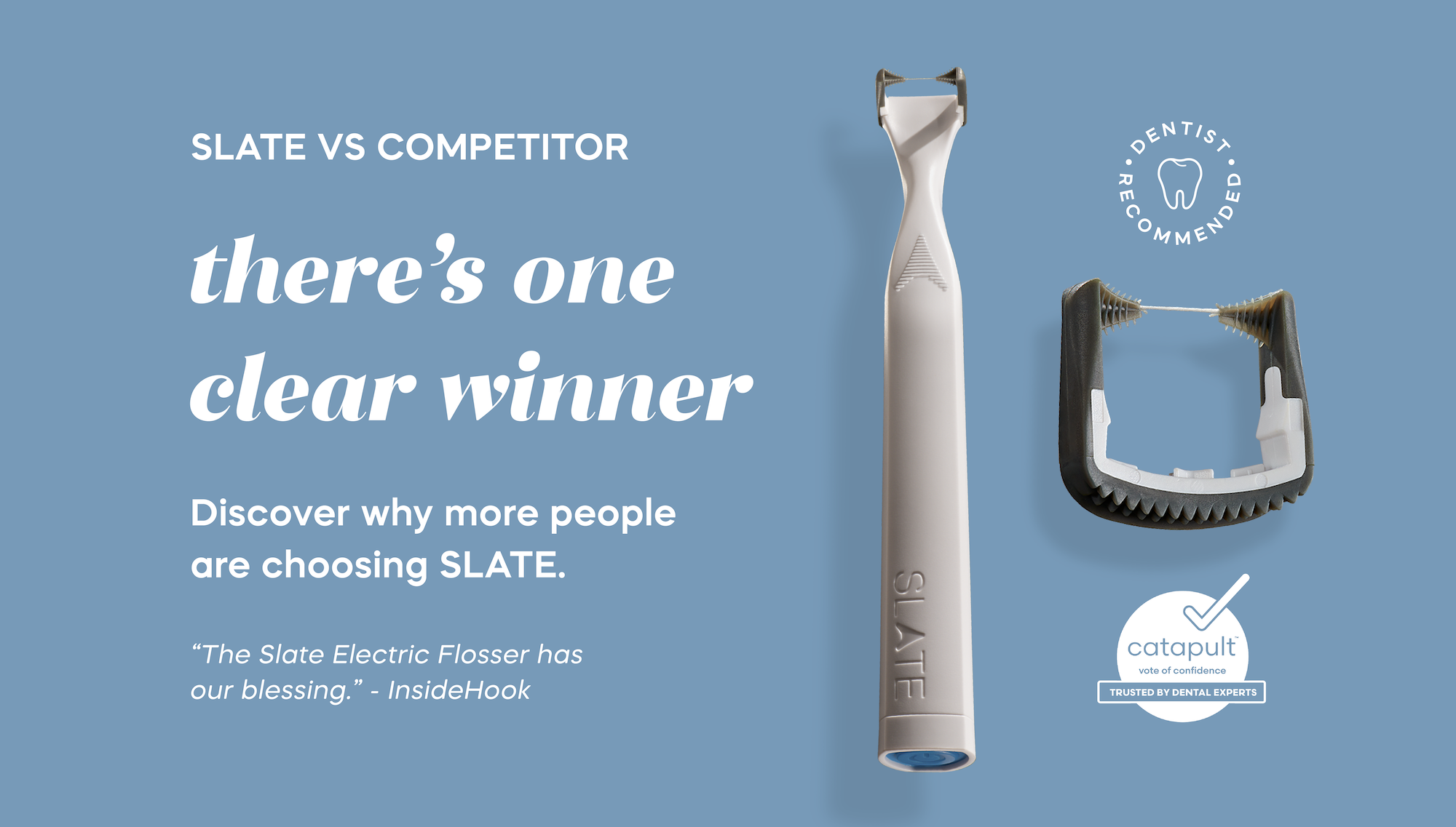 Slate vs Competitor: There's one clear winner. Discover why more people are choosing Slate.