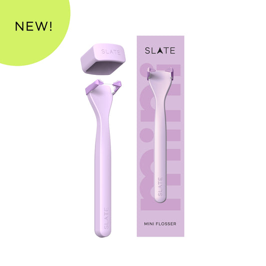 Slate Mini Flosser - LILAC
