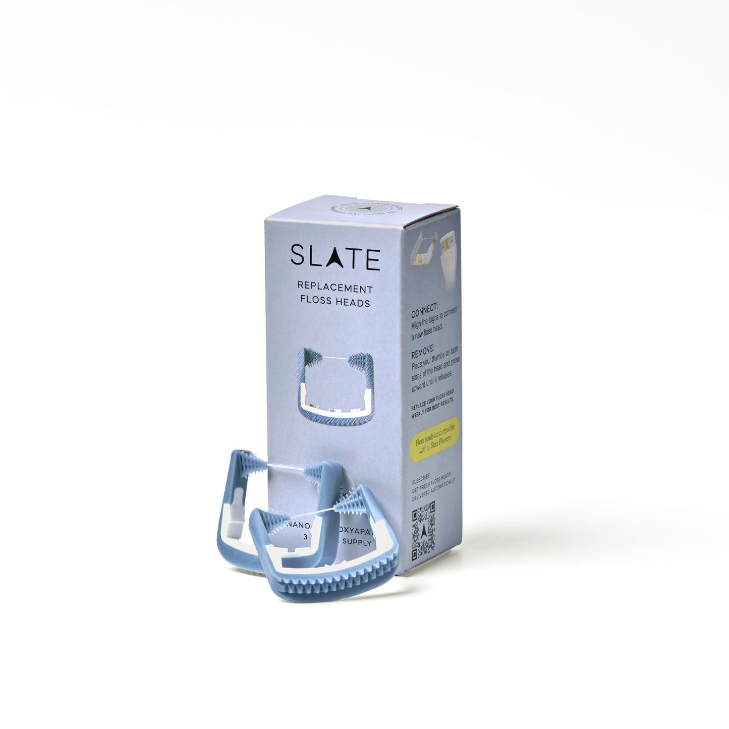 Blue nHA Floss Heads