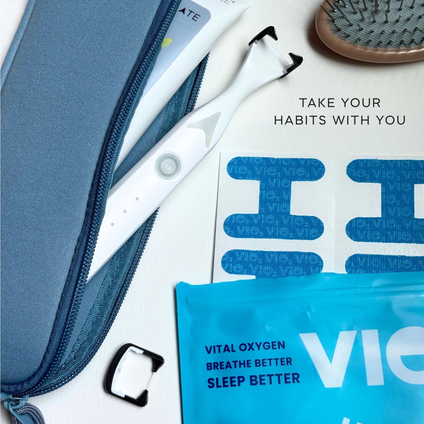 Flosser Travel Case - Blue