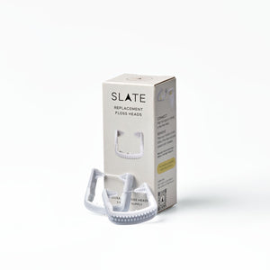 White Smooth Floss Heads