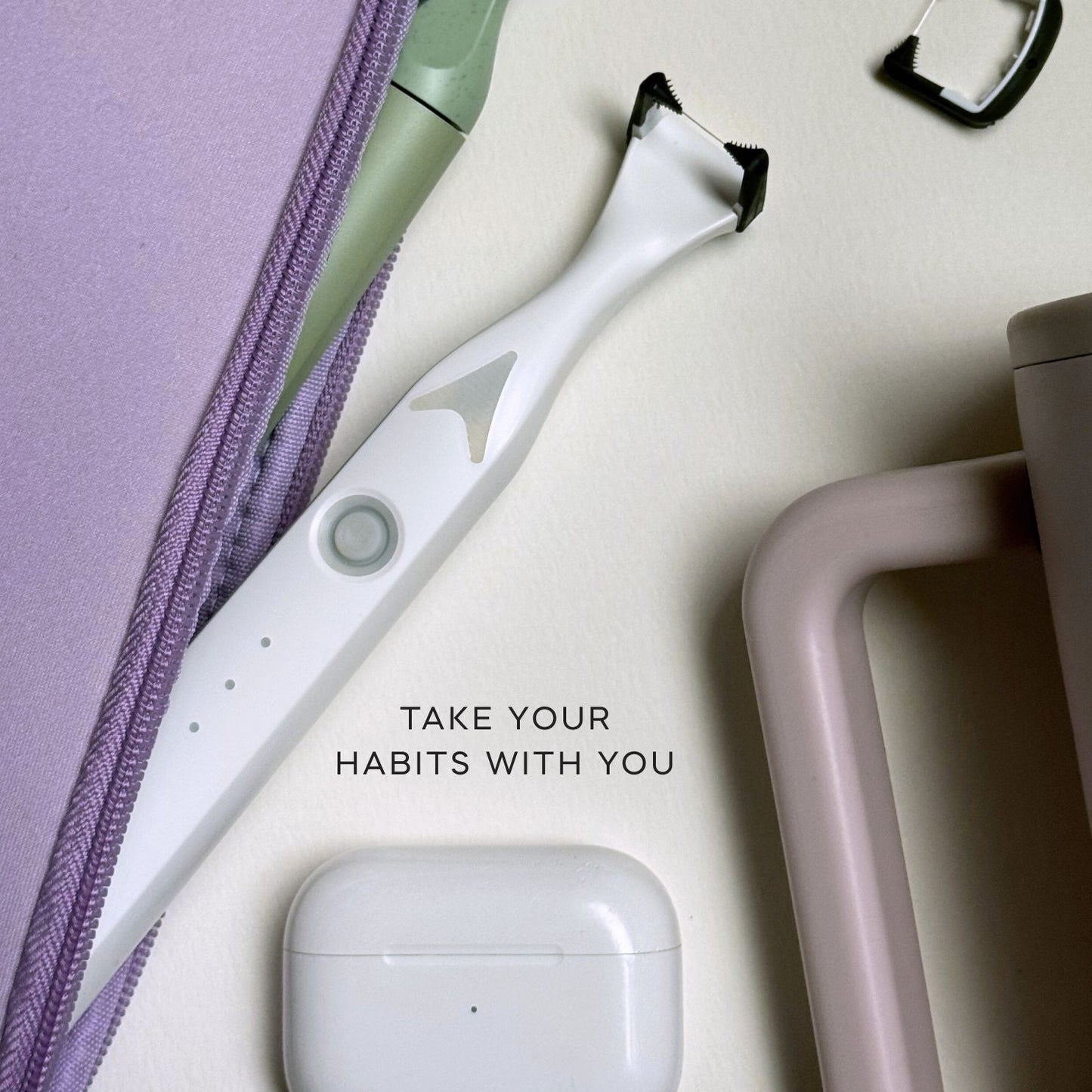 Flosser Travel Case - Lilac