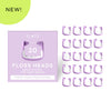Lilac Smooth Floss Heads - 20-Pk