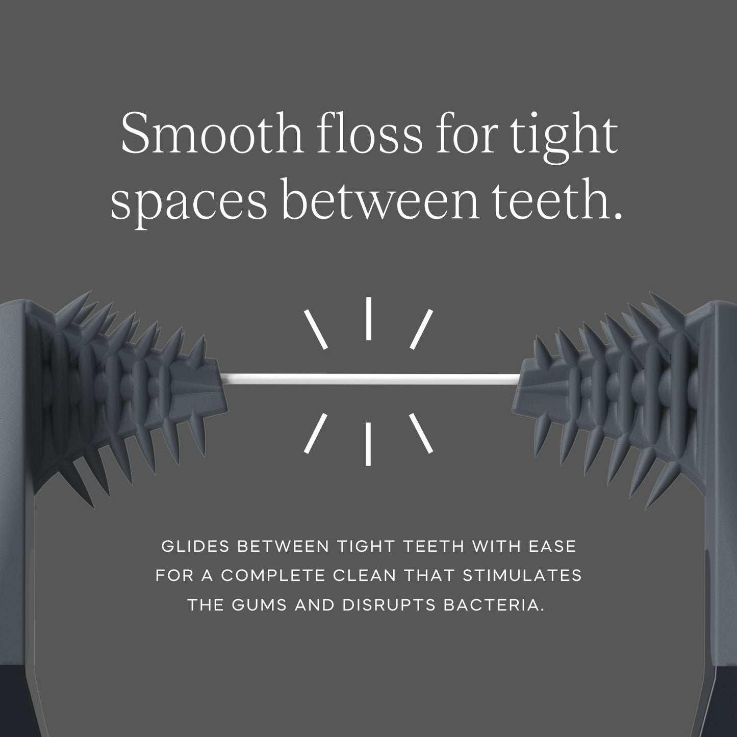 Black Smooth Floss Heads