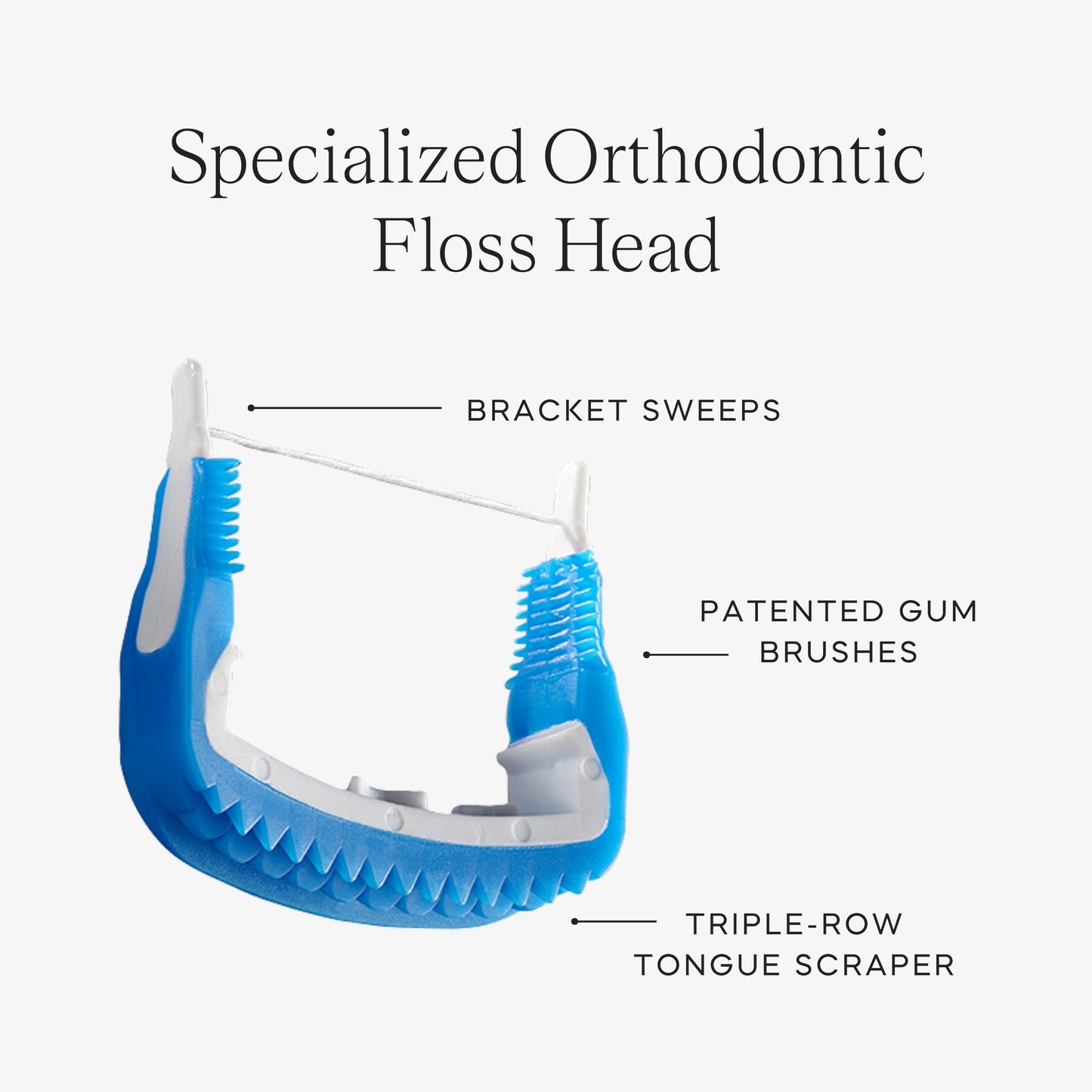 Slate Mini Flosser - Braces Bundle