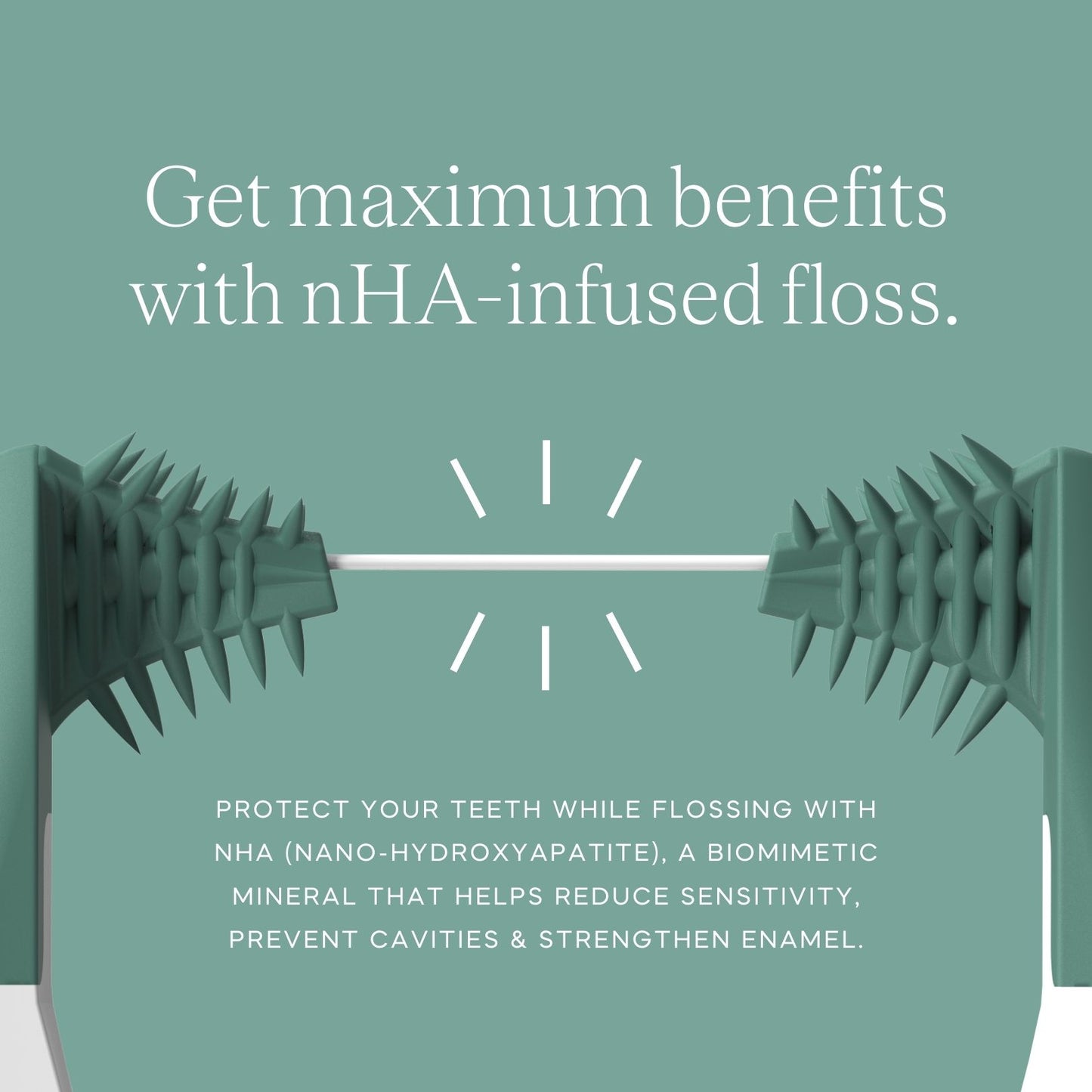 Mint nHA Floss Heads