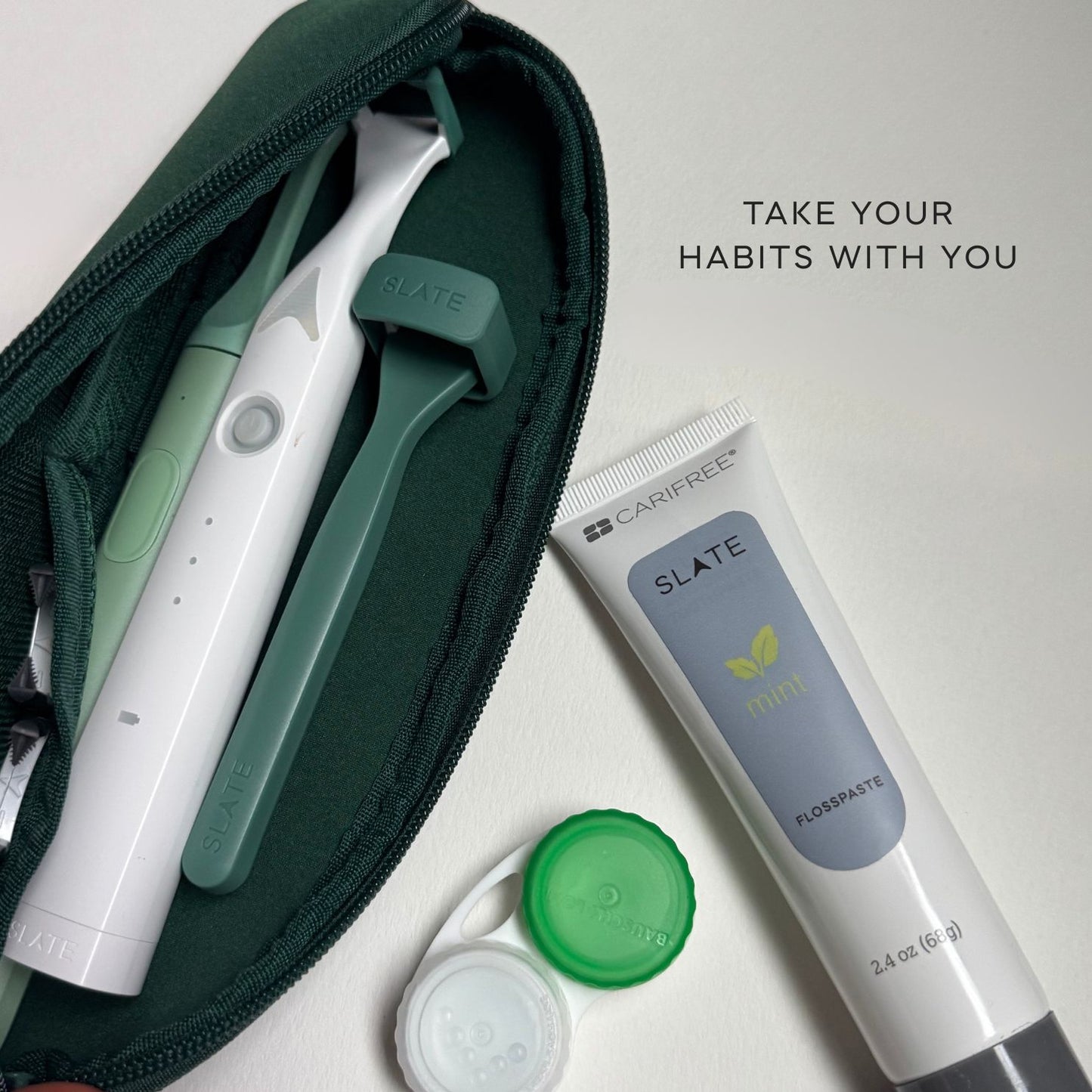 Flosser Travel Case - Mint
