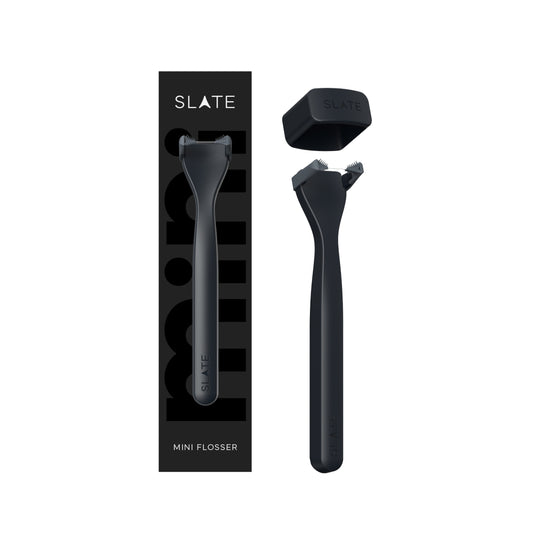 Slate Mini Flosser - BLACK