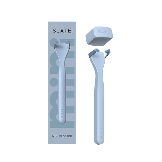 Slate Mini Flosser - BLUE