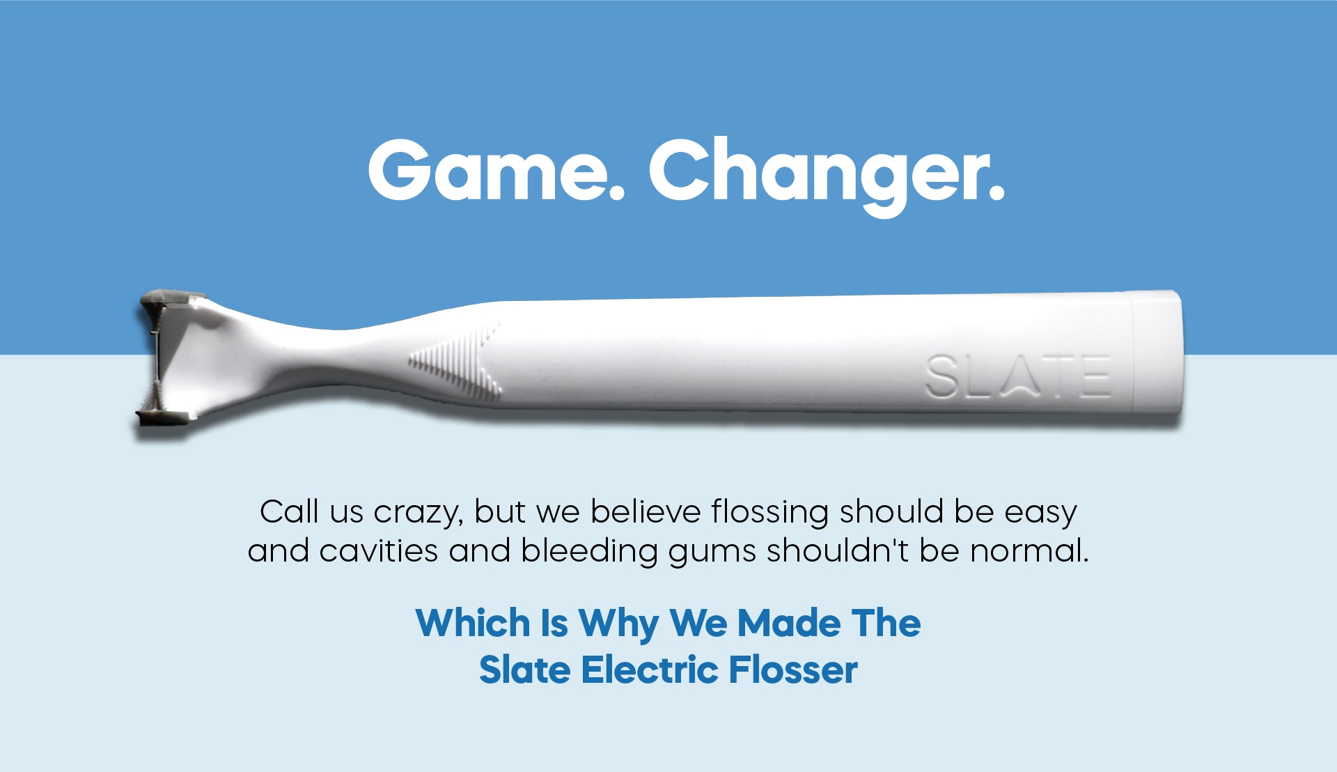 Slate Electric Flosser Revolutionizing Dental Care & Oral Hygiene Slate Flosser