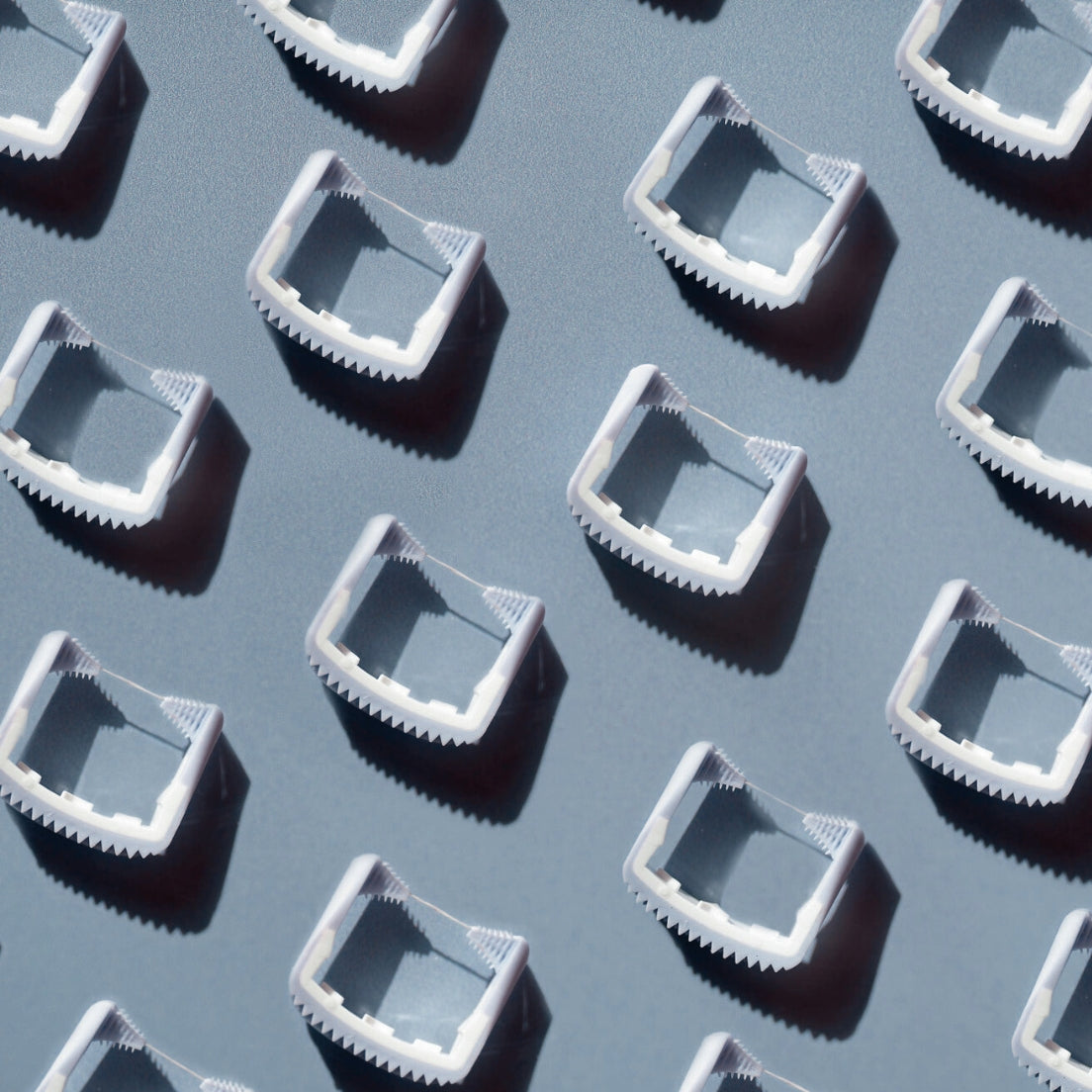 Blue nHA Floss Heads - 20-Pk