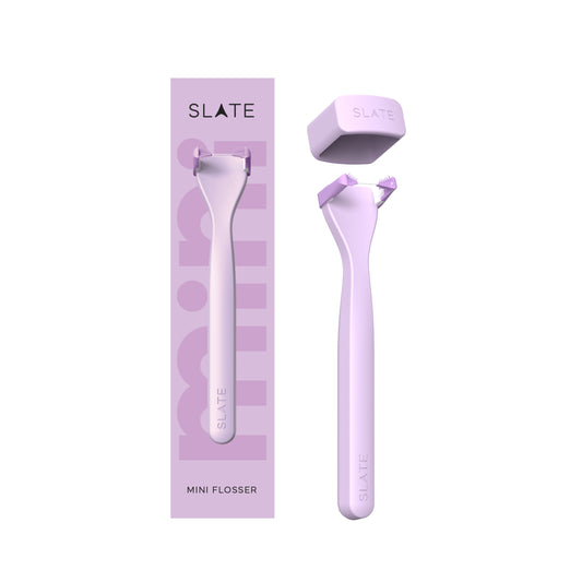Slate Mini Flosser - LILAC