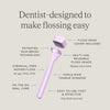 Slate Mini Flosser - LILAC