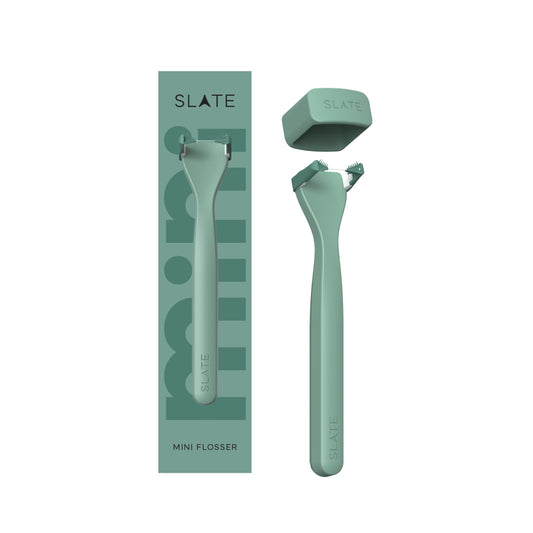 Slate Mini Flosser - MINT