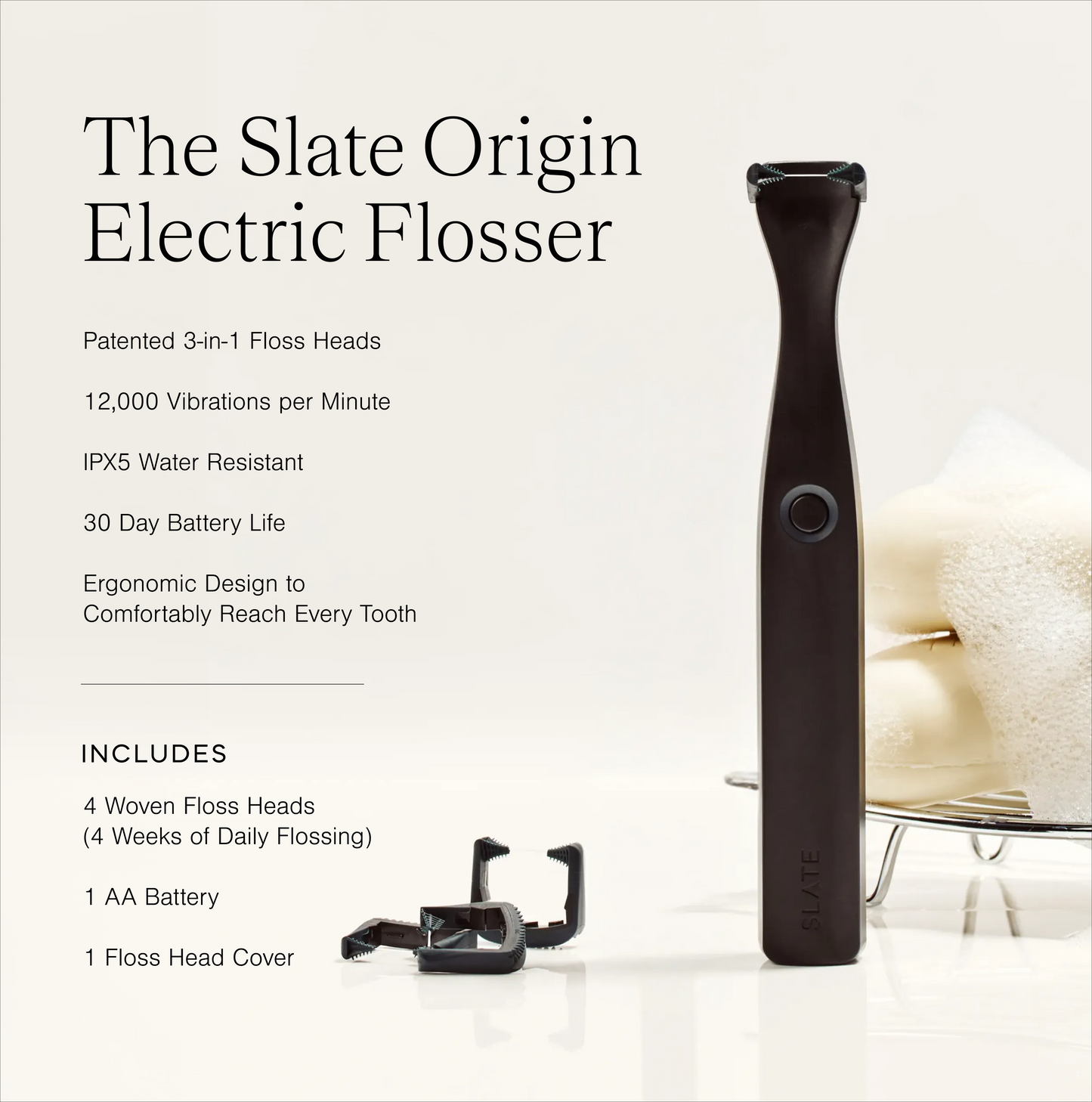 Slate Origin Electric Flosser