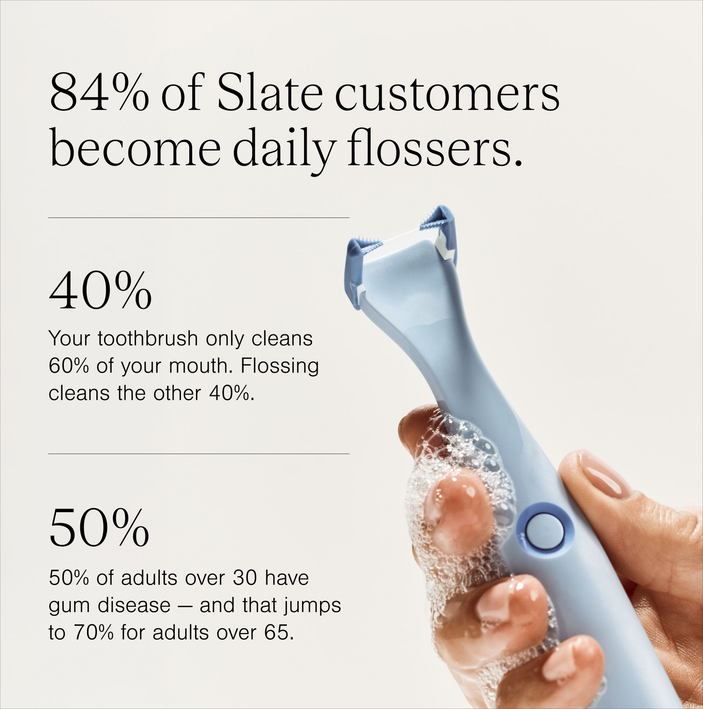 Slate Origin Electric Flosser