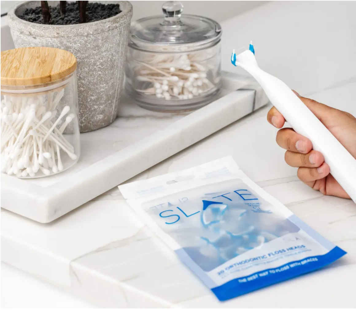 How to Floss with the Slate Electric Flosser Slate Flosser