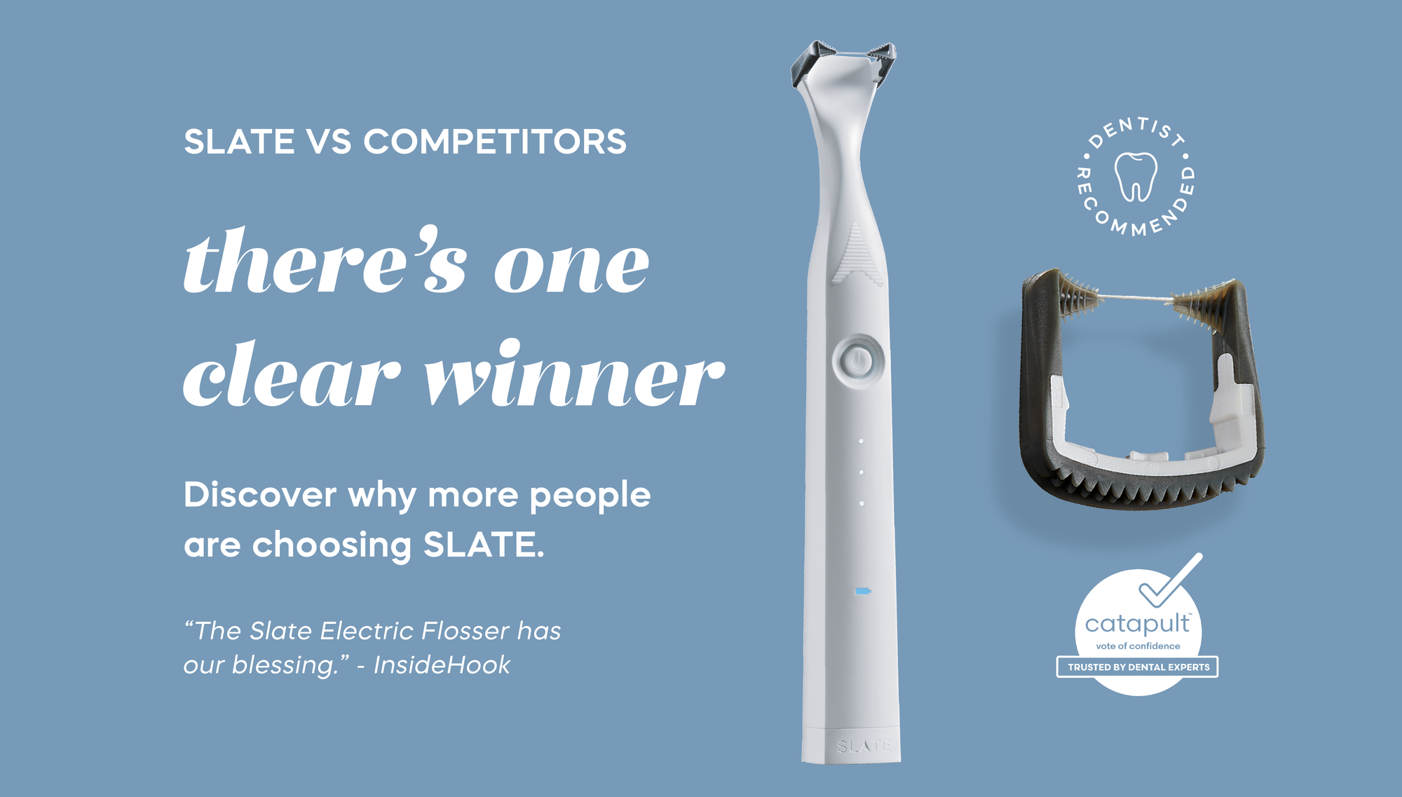 Slate vs Competitor: There's one clear winner. Discover why more people are choosing Slate.